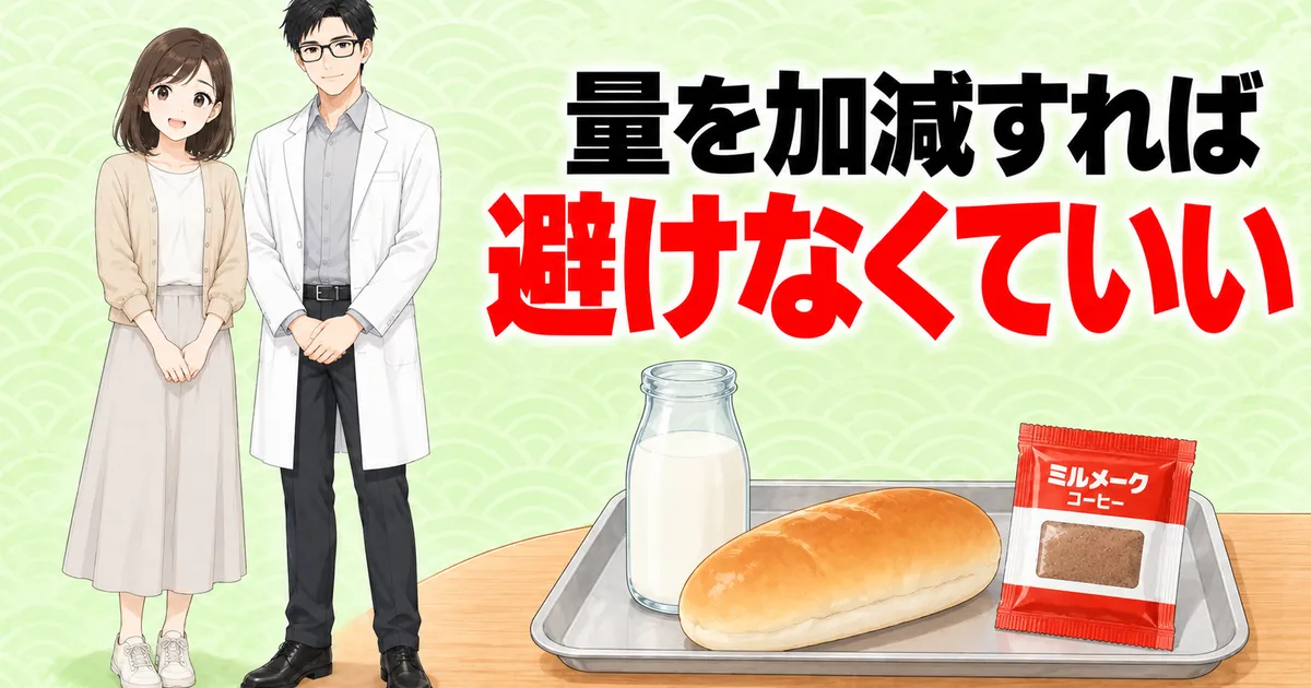 ミルメークは量を加減すれば避けなくていい(成分ラボ)